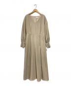 cizattoシザット）の古着「Natural Long Onepiece」｜ベージュ