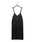 Noble (ノーブル) スラブオックスロングサロペットスカート ブラック サイズ:36：7800円