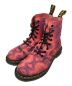 Dr.Martens（ドクターマーチン）の古着「Tie Dye Lace Up Boot」｜ピンク