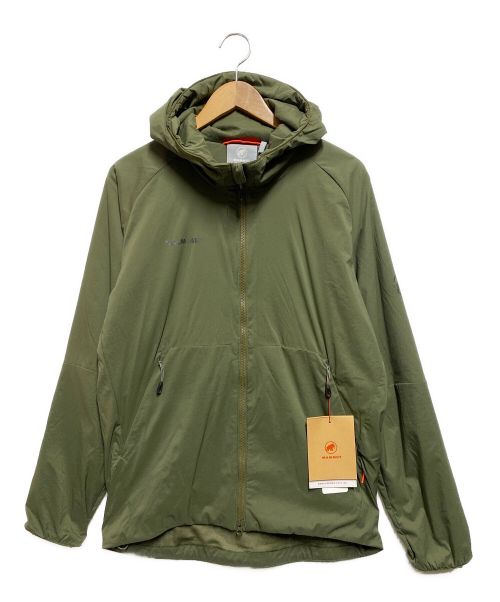MAMMUT（マムート）MAMMUT (マムート) Alpha IN Hooded Jacket グリーン サイズ:S 未使用品の古着・服飾アイテム