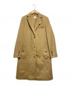BURBERRY LONDONバーバリー ロンドン）の古着「カシミヤ混ロングコート」｜ベージュ