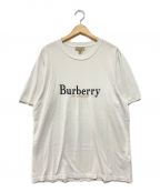 BURBERRYバーバリー）の古着「Embroidery Logo Tee」｜ホワイト