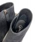 中古・古着 CHANEL (シャネル) Suede Calfskin Patent Quilted Boots グレー サイズ:37：35800円