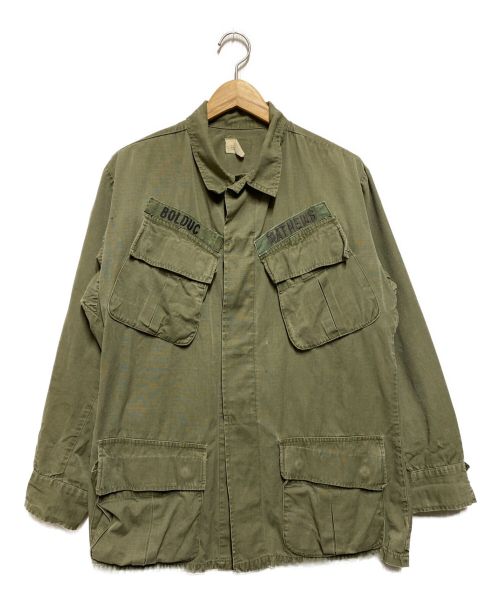 US ARMY（ユーエスアーミー）US ARMY (ユーエス アーミー) ［古着］60’s ジャングルファティーグジャケット グリーン サイズ:SMALL REGULARの古着・服飾アイテム