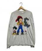 CROCE CROSSクローチェクロス）の古着「90's Betty Boop 両面プリント」｜グレー
