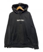 SUPREMEシュプリーム）の古着「Motion Logo Hooded Sweatshirt」｜ブラック