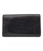 IL BISONTEイル ビゾンテ）の古着「2つ折り財布」｜ブラック