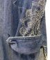 中古・古着 Engineered Garments (エンジニアド ガーメンツ) Work Shirt - Indigo Floral Crest Embroidery Denim インディゴ サイズ:M：15800円