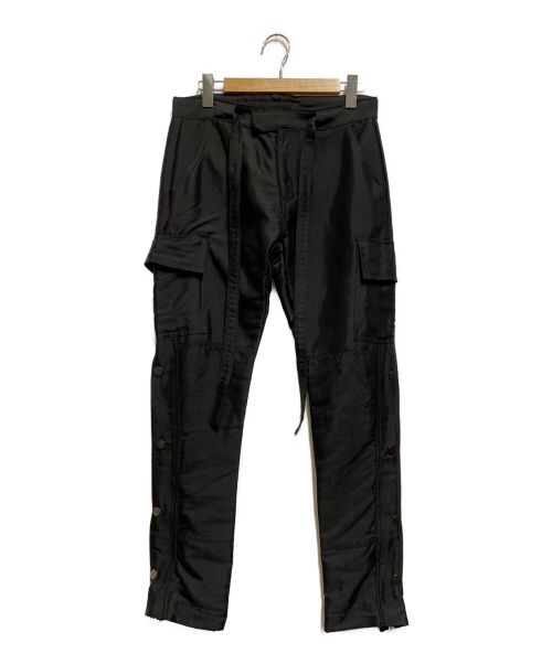 mnml（ミニマル）mnml (ミニマル) Snap Zipper Cargo Pants ブラック サイズ:30の古着・服飾アイテム