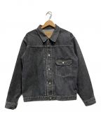 STANDARD CALIFORNIAスタンダートカルフォニア）の古着「Denim Jacket S996 Vintage Wash」｜ブラック
