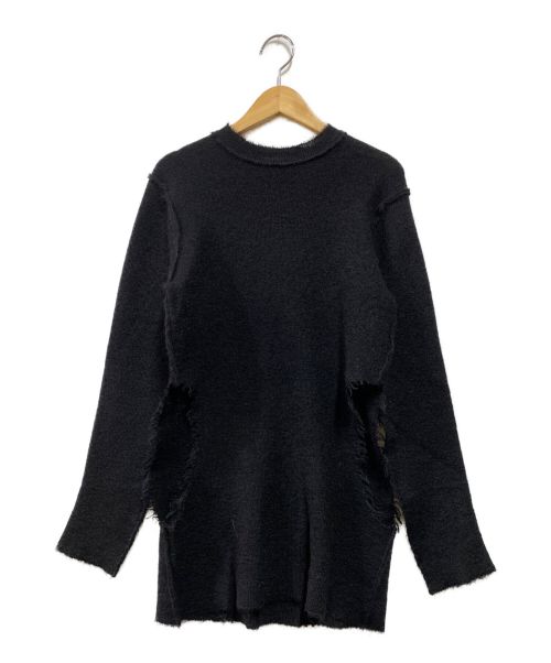 TOGA ARCHIVES（トーガアーカイブス）TOGA ARCHIVES (トーガアーカイブス) Mohair knit Pullover ブラック サイズ:38の古着・服飾アイテム