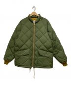 STANDARD CALIFORNIAスタンダートカルフォニア）の古着「CLASSIC QUILTED DOWN JKT」｜カーキ
