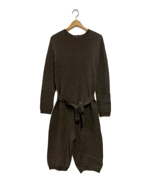 LEMAIRE（ルメール）LEMAIRE (ルメール) ニットジャンプスーツ ブラウン サイズ:XS 未使用品の古着・服飾アイテム