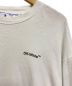 中古・古着 OFFWHITE (オフホワイト) DIAGONAL HELVETICA T-shirt ホワイト サイズ:XXL：14800円