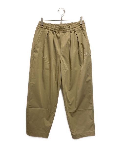KEBOZ（ケボズ）KEBOZ (ケボズ) CHINO WIDE PANTS ブラウン サイズ:Mの古着・服飾アイテム