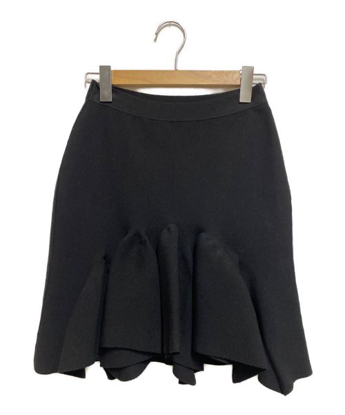 BOTTEGA VENETA（ボッテガベネタ）BOTTEGA VENETA (ボッテガベネタ) knit skirt ブラック サイズ:XS 未使用品の古着・服飾アイテム