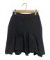 BOTTEGA VENETA（ボッテガベネタ）の古着「knit skirt」｜ブラック