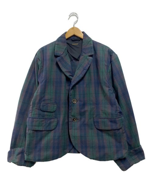 KAPITAL（キャピタル）KAPITAL (キャピタル) チェックホスピタルジャケット グリーン サイズ:4の古着・服飾アイテム