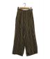 TODAYFUL（トゥデイフル）の古着「Georgette Stripe Trousers」｜ブラウン