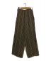 TODAYFUL (トゥデイフル) Georgette Stripe Trousers ブラウン サイズ:36：8000円