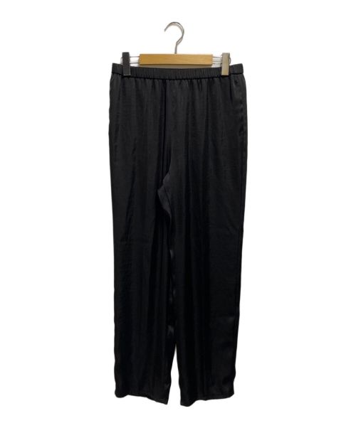 AP STUDIO（エーピーストゥディオ）AP STUDIO (エーピーストゥディオ) ヴィンテージサテンパンツ ブラック サイズ:36の古着・服飾アイテム