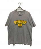 stussyステューシー）の古着「90'sプリントTシャツ」｜グレー