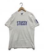 stussyステューシー）の古着「00'sプリントTシャツ」｜ホワイト