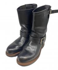 RED WING (レッドウィング) エンジニアブーツ ブラック サイズ:25cm