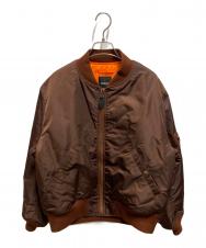 BEAMS (ビームス) リラックスフィット THERMOLITE(R) MA-1 （撥水） ブラウン サイズ:S