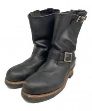 RED WING (レッドウィング) スチールトゥエンジニアブーツ ブラック サイズ:8 1/2