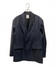 MUKAI (ムカイ) 2B WOOL TAILORED JACKET ネイビー サイズ:2