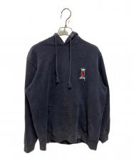 stussy (ステューシー) クラウンロゴパーカー ブラック サイズ:Ｍ