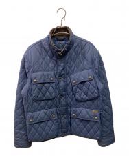 POLO RALPH LAUREN (ポロ・ラルフローレン) キルティングジャケット ネイビー サイズ:L
