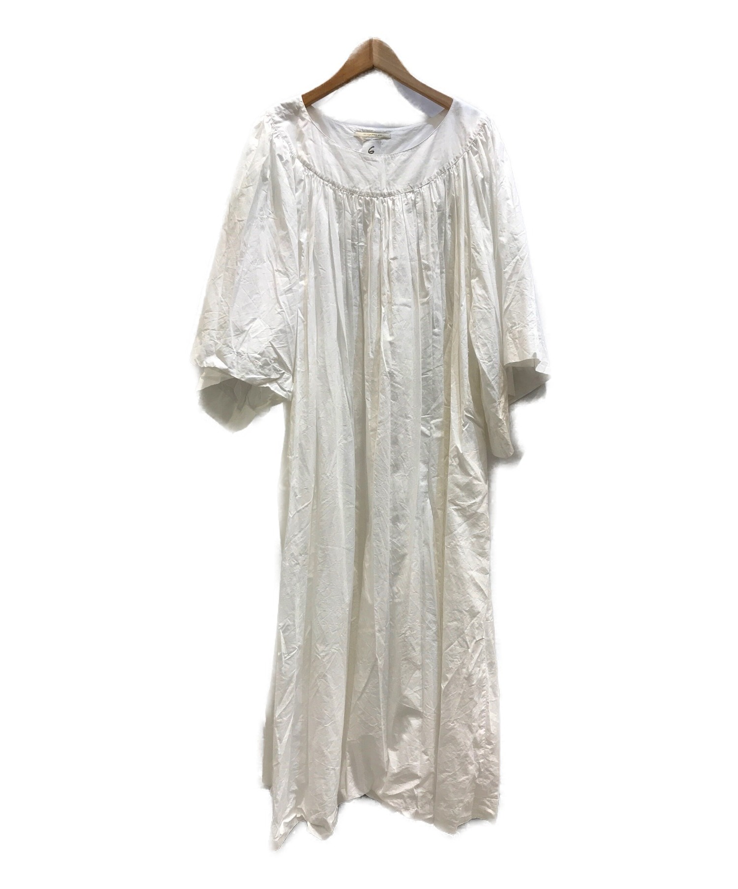 中古 古着通販 Ne Quittez Pas ヌキテパ Cotton Poplin Dress ドレスワンピース ホワイト サイズ サイズ表記無し 6 Roku Beauty Youth ブランド 古着通販 トレファク公式 Trefac Fashion
