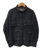 ADDICT CLOTHES（アディクト クローズ）の古着「オイルドモーターサイクルジャケット」｜ブラック