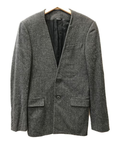 GIVENCHY（ジバンシィ）GIVENCHY (ジバンシィ) カラーレスウールジャケット グレー サイズ:46の古着・服飾アイテム