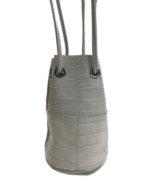 MARCO MASI（マルコマージ）MARCO MASI (マルコマージ) 型押し巾着ハンドバッグの古着・服飾アイテム
