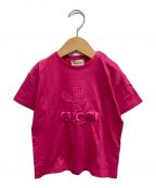 GUCCIグッチ）の古着「Tシャツ」｜ピンク