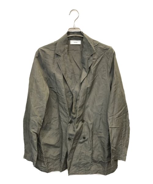 MARKA（マーカ）MARKA (マーカ) キュプラリネンコットン W.B.シャツジャケット オリーブ サイズ:1の古着・服飾アイテム