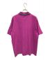 stussy (ステューシー) ロゴライン襟ポロシャツ ピンク サイズ:M：3980円