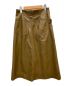 VERMEIL par iena (ヴェルメイユ パー イエナ) フェイクレザーアウトポケットスカート ブラウン サイズ:40：6800円