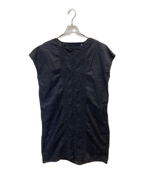 BEARDSLEY（ビアズリー）BEARDSLEY (ビアズリー) ノースリーブワンピース ブラック サイズ:FREEの古着・服飾アイテム