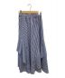 PLST (プラステ) ラッフルタイプライタースカート ブルー サイズ:M：2980円