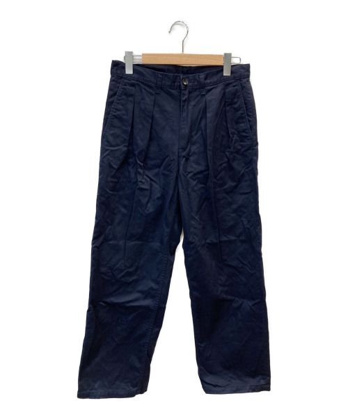 NEUTRALWORKS（ニュートラルワークス）NEUTRALWORKS (ニュートラルワークス) TWILL TUCK PANTS インディゴ サイズ:30の古着・服飾アイテム
