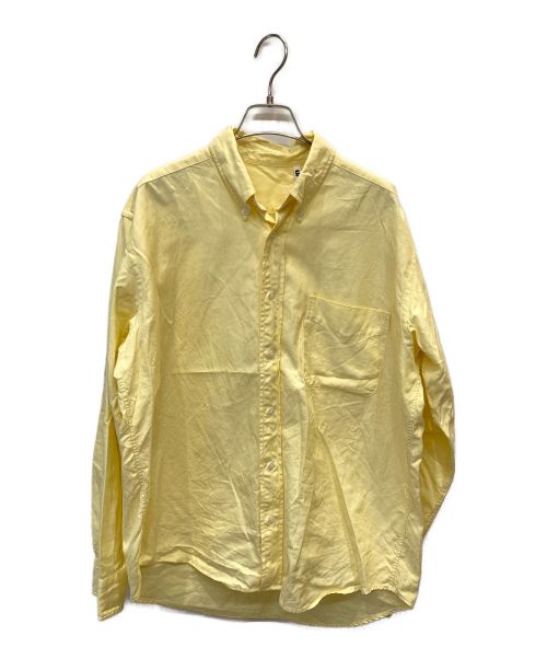 KAPTAIN SUNSHINE（キャプテンサンシャイン）KAPTAIN SUNSHINE (キャプテンサンシャイン) Relaxed Polocollar Shirt イエロー サイズ:38の古着・服飾アイテム