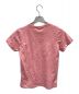 maison kitsune (メゾンキツネ) ICE CREAM パッチ レギュラー Tシャツ ピンク サイズ:S 未使用品：5800円