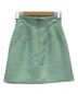 mame kurogouchi (マメクロゴウチ) Silk Wool Double Cloth Mini Skirt ミントグリーン サイズ:1 未使用品：16000円