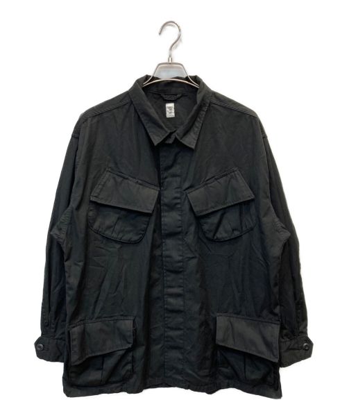 L'ECHOPPE（レショップ）L'ECHOPPE (レショップ) ex wide fatigue jacket ブラック サイズ:2の古着・服飾アイテム