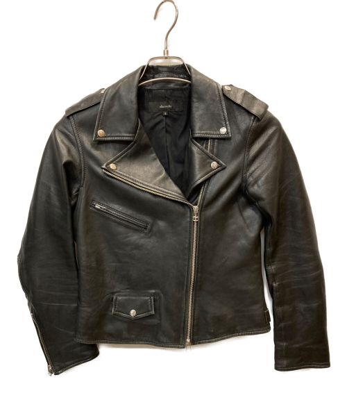 allureville（アルアバイル）allureville (アルアバイル) ラムレザージャケット ブラック サイズ:Lの古着・服飾アイテム