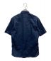 BURBERRY BLACK LABEL (バーバリーブラックレーベル) 半袖シャツ ネイビー サイズ:2：5800円